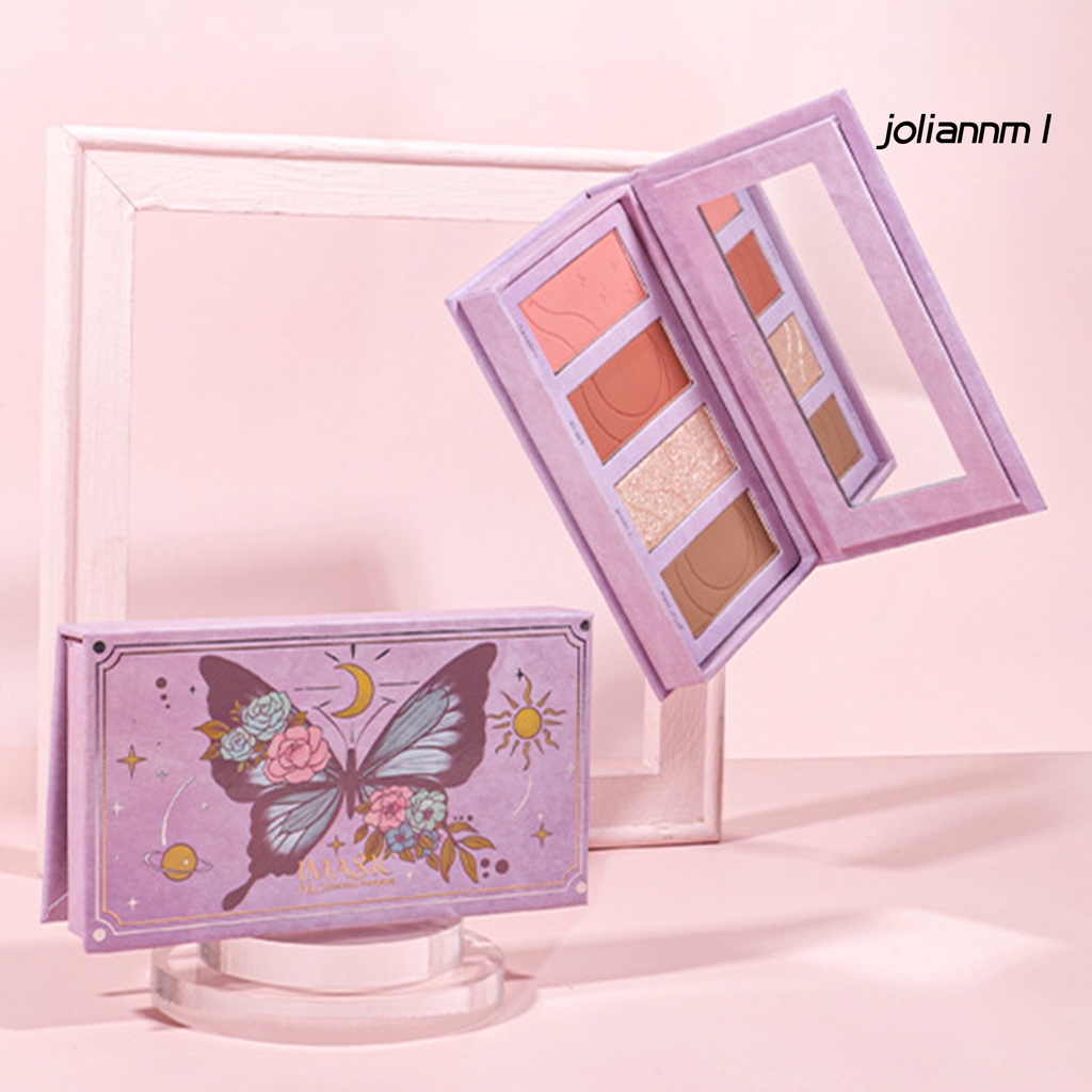 joliann Contour Face Powder Multifunctional Muti-colored Pretty Contouring Palette for Beauty Salon