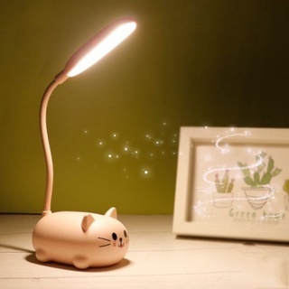 Đèn Học Để Bàn Đèn Sạc Tích Điện Có Dây Usb Hình Thú Dễ Thương