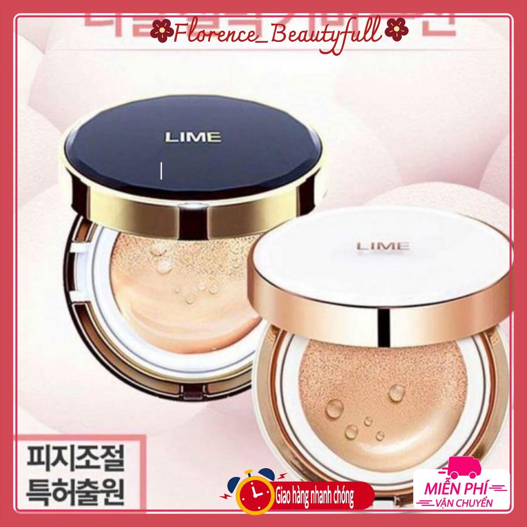 Phấn Nước Kiềm Dầu Lime Real Cover Pink Cushion SPF50+ PA+++