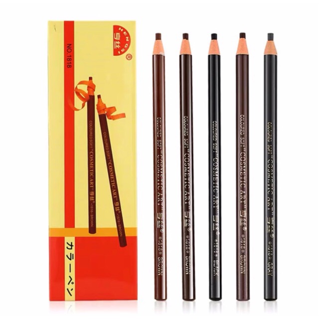 Chì Xé Kẻ Chân Mày Cosmetic Art Eyebrow Pencil Màu Nâu Tự Nhiên ( Brown)