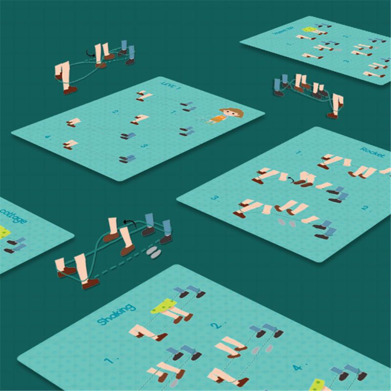 Dây Nhảy Cao Su Đàn Hồi 118.11in Kích Thích Trí Não Cho Bé