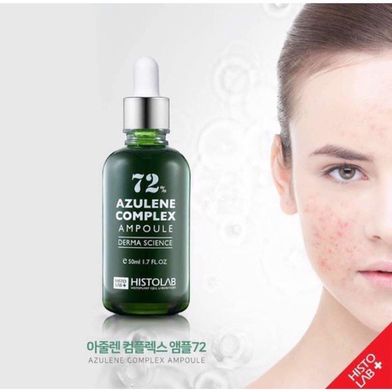 TINH CHẤT CHO DA MỤN - AZULENE COMPLEX AMPOULE 72% - 150ML