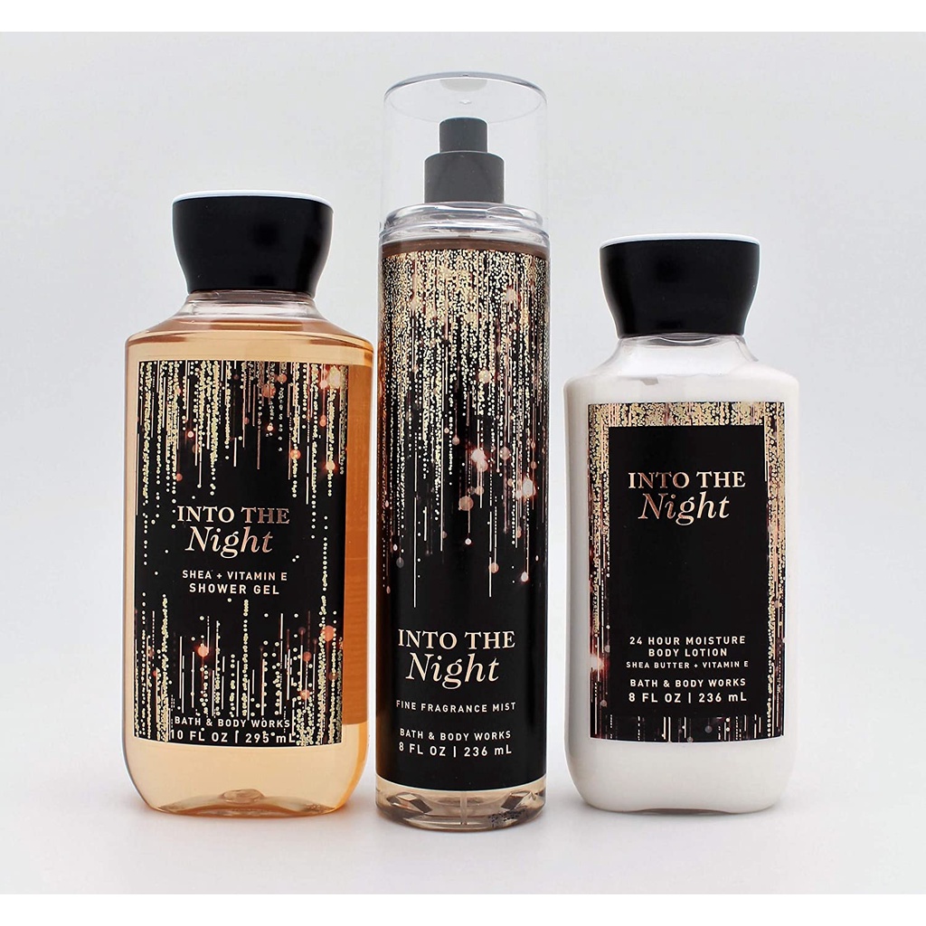Xịt thơm toàn thân Into The Night body mist Bath & Body Works