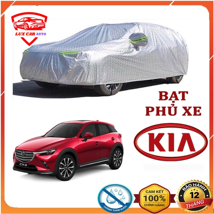 Bạt Phủ Xe Ô Tô Tráng nhôm 3 lớp chống nóng, mưa, xước sơn,bat phu xe hoi,bat xe hoi,bat phu o to,bat phu oto