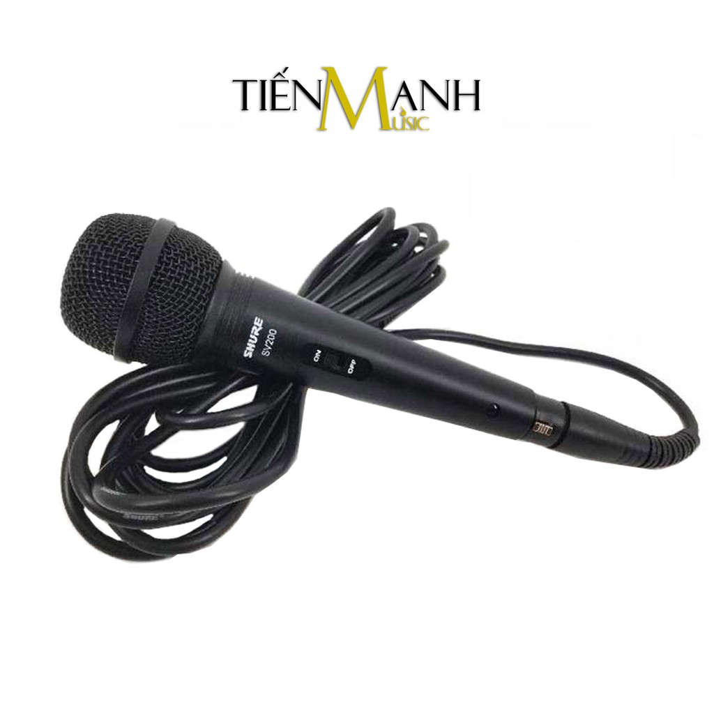 [Chính Hãng] Mic Shure SV200 Có Dây Cầm Tay Vocal Microphone Karaoke Micro SV200-Q-X