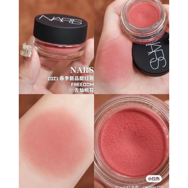 Má hồng kem Nars mẫu mới shop về 4 màu Darling-Freedom-Gasp-Rush
