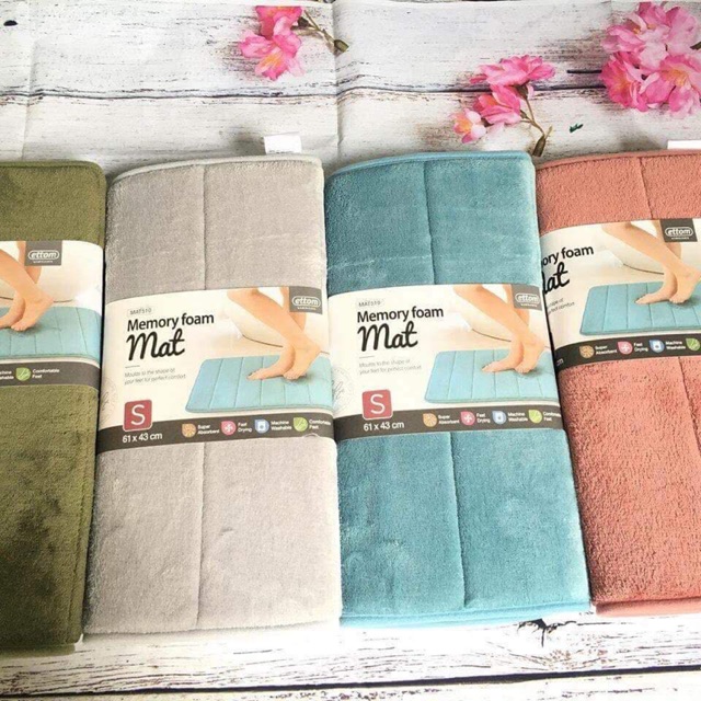 Thảm memory Lock&lock sz S và M,L