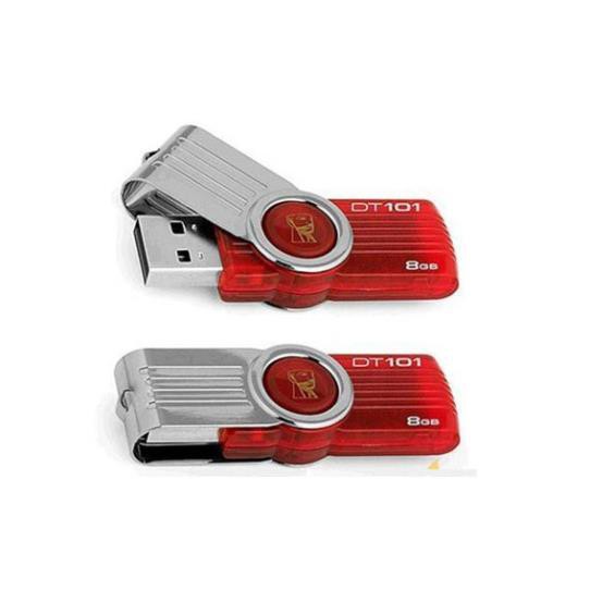 USB Kingston 8gb DT101(Hàng đủ dung lượng) - Bảo Hành Chính Hãng 3 tháng  - Máy Tính Báo Hồng