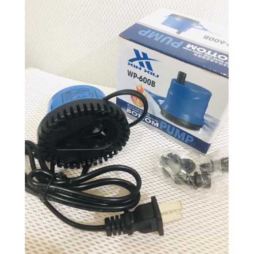 Bơm Hút Cặn XinXiu WP-600B (5W-400L/H) - Máy Bơm Hút Đáy 360 Độ