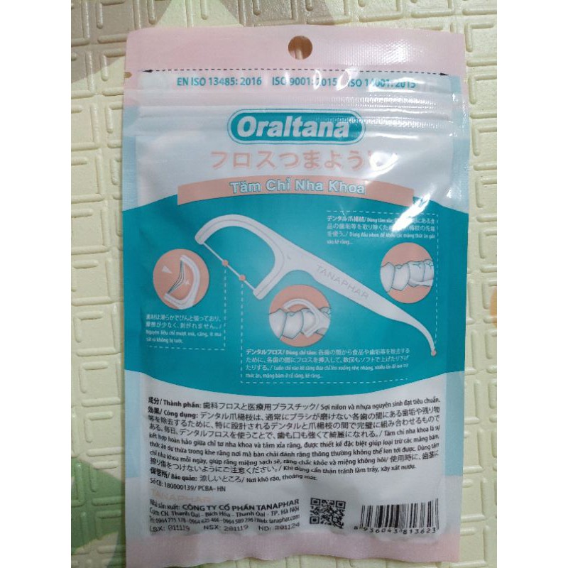 Tăm chỉ nha khoa Oraltana