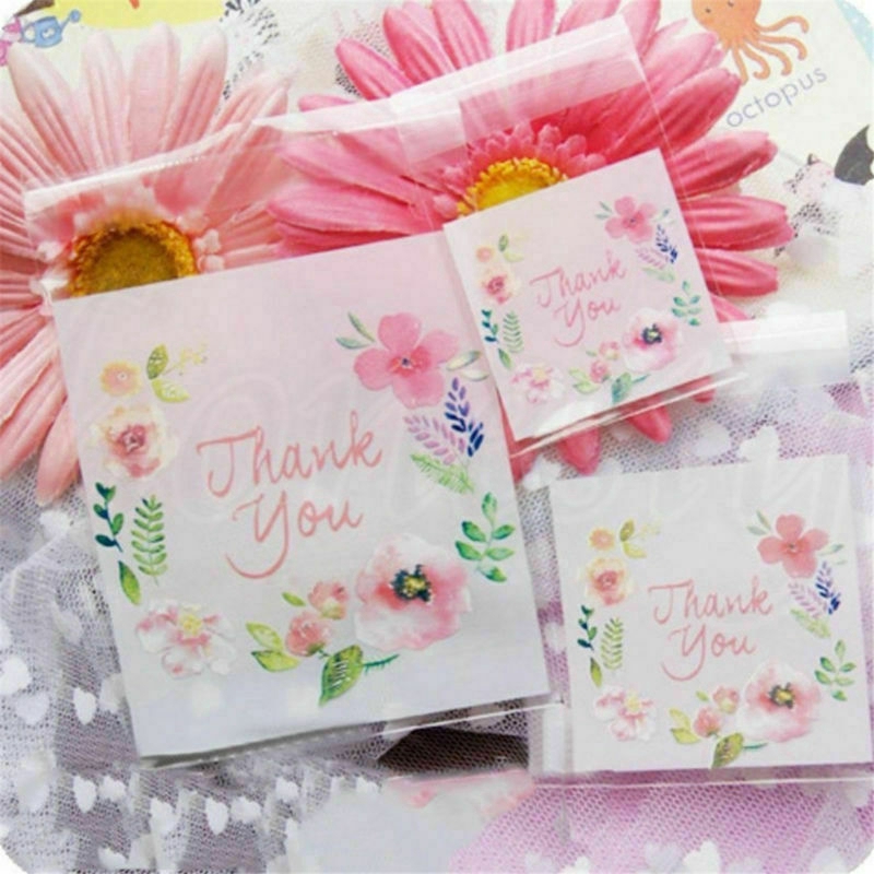 Bộ 100 Túi Đựng Bánh Kẹo Xinh Xắn Tiện Lợi