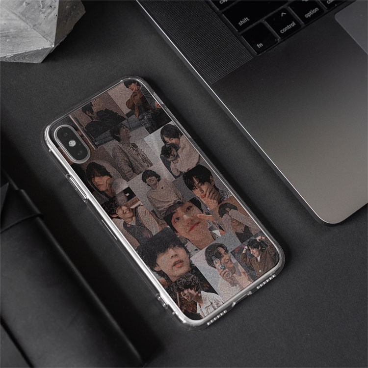 Ốp lưng iphone silicon Idol KPOP BTS Taehyung so funny BLUBTS0041