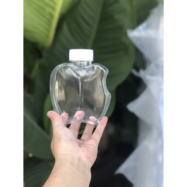 Chai nhựa pet hình trái táo Apple 330ml fi38