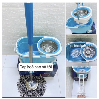 Bộ lau nhà có tay kéo có kèm cây
