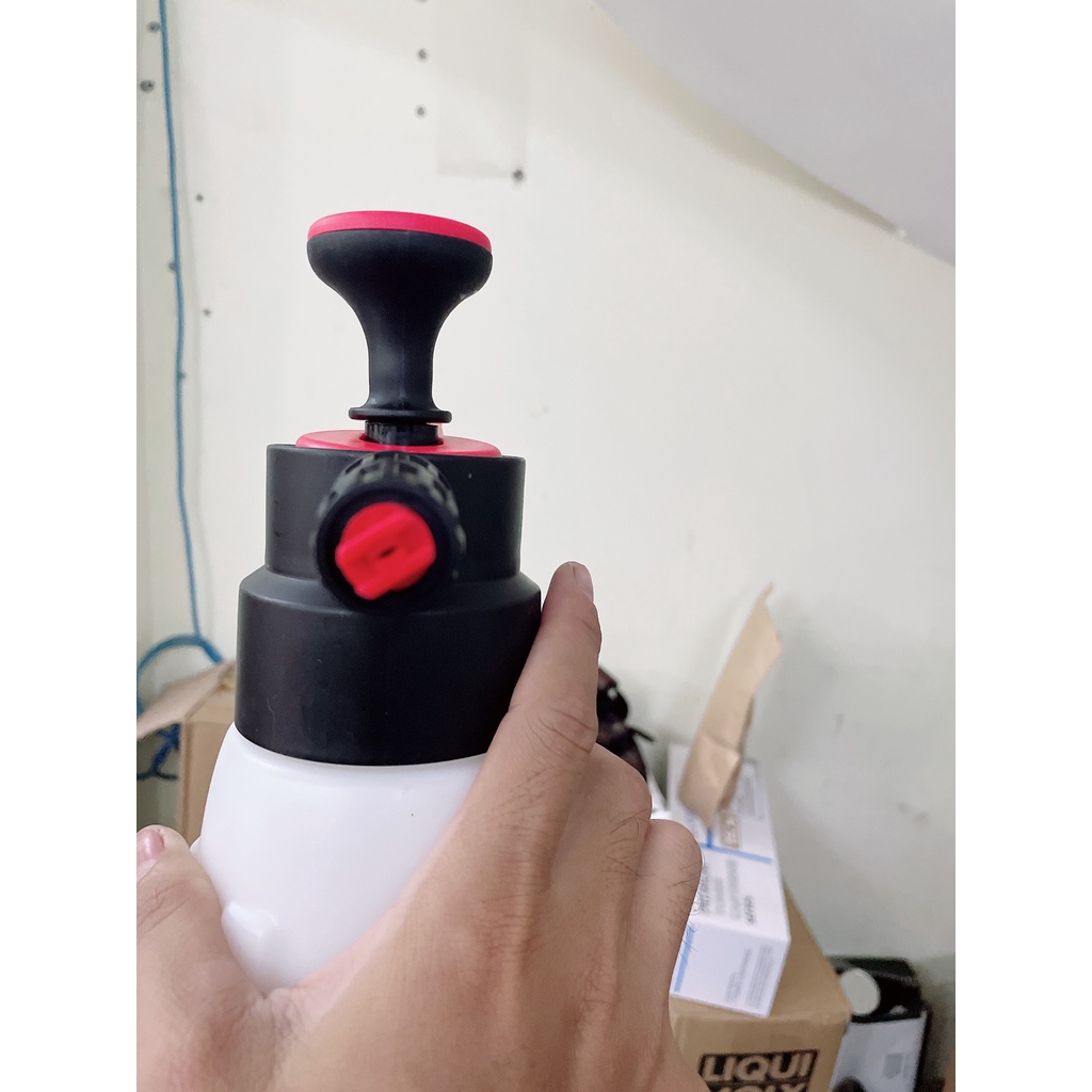 Bình Bọt Tuyết Cầm Tay Loại Dày Bình Xịt Tạo Bọt Tuyết