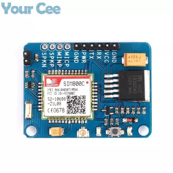 Mô Đun Sim800c Ipx Gsm Gprs Bluetooth Sim900a Cho Arduino