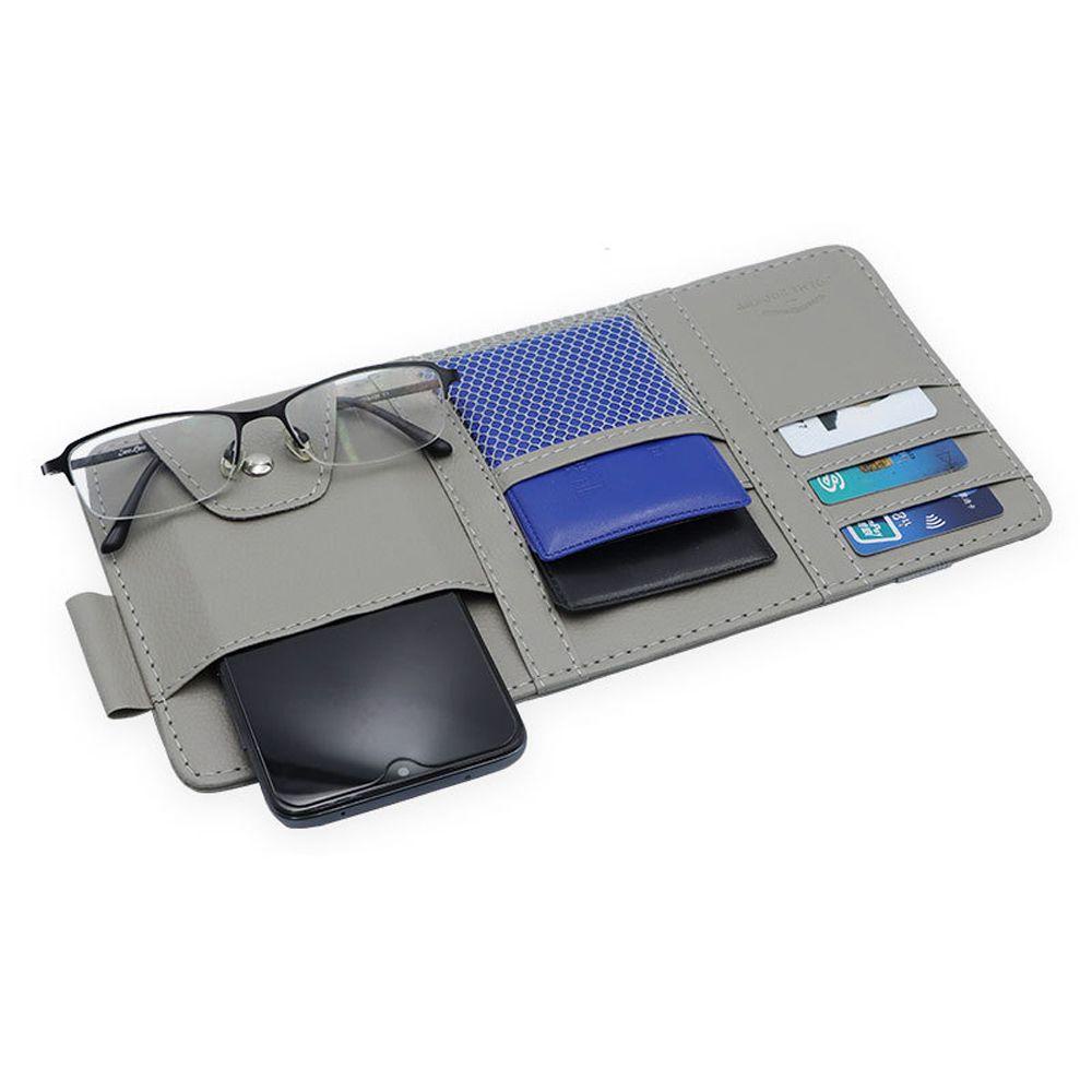 Túi Da PU Đựng Bút Gắn Tấm Che Nắng Xe Hơi VANES1 Tiện Dụng