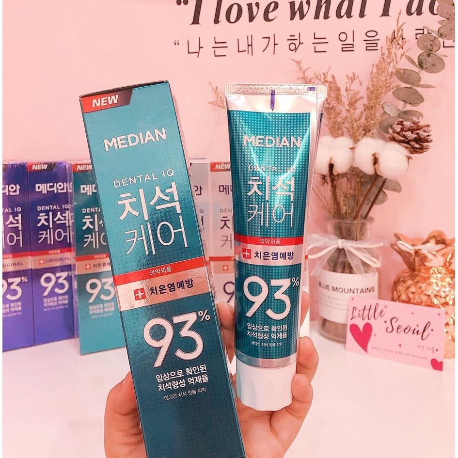 Kem Đánh Răng Median 30% Dental IQ 120gr Hàn Quốc