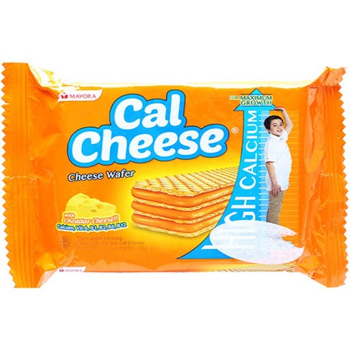 Bánh xốp Cal Cheese nhân kem phô mai 170g