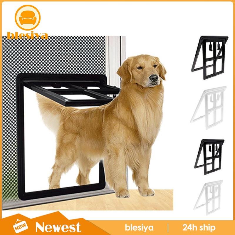 Khóa Cửa 2 Chiều Màu Đen Dành Cho Thú Cưng