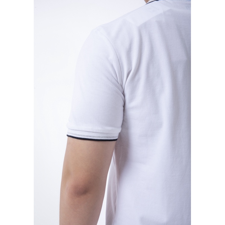 Áo thun polo nam đẹp 4MEN PO840 có cổ trụ bẻ vải cá sấu cotton | BigBuy360 - bigbuy360.vn