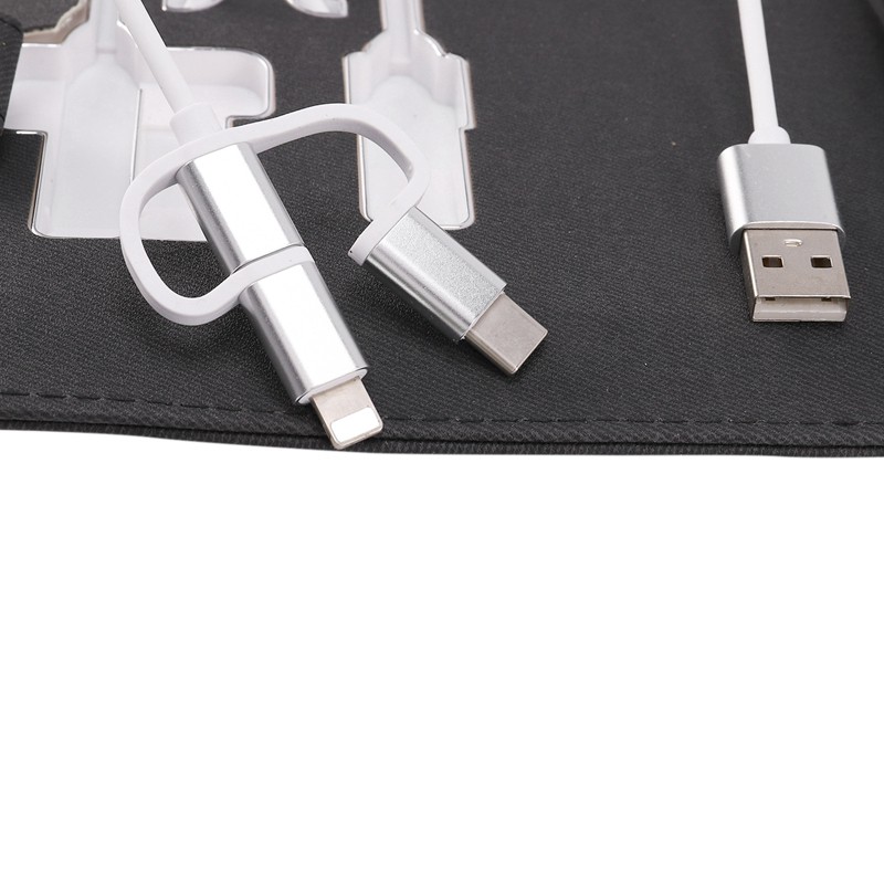 【FS】A5 Notebook Business Travel Planner Multi-Function Power Notebook #8