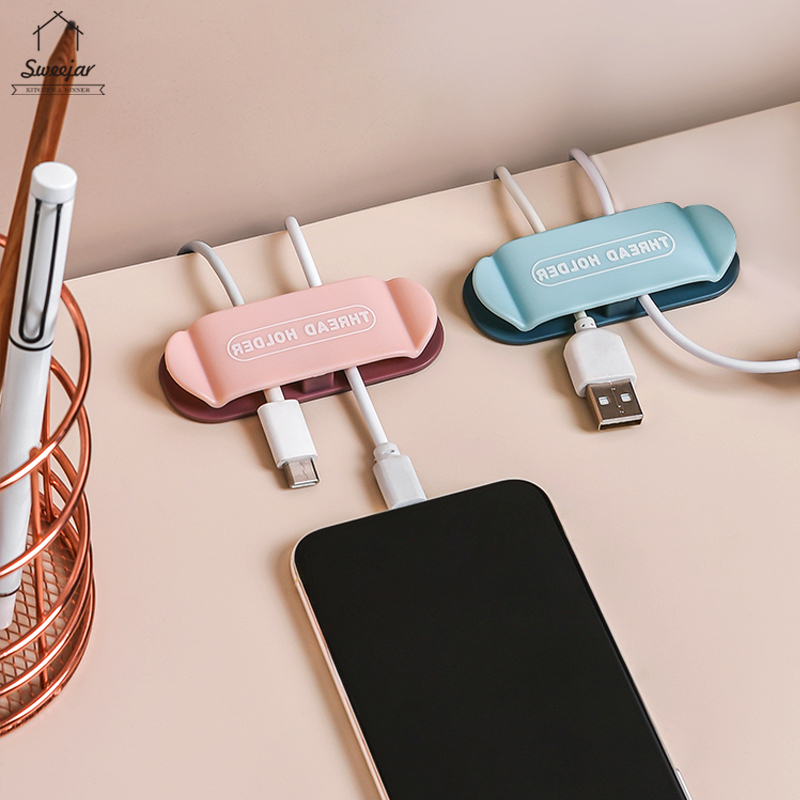 Set 4 móc treo phích cắm SWEEJAR gắn tường đa năng tiện dụng