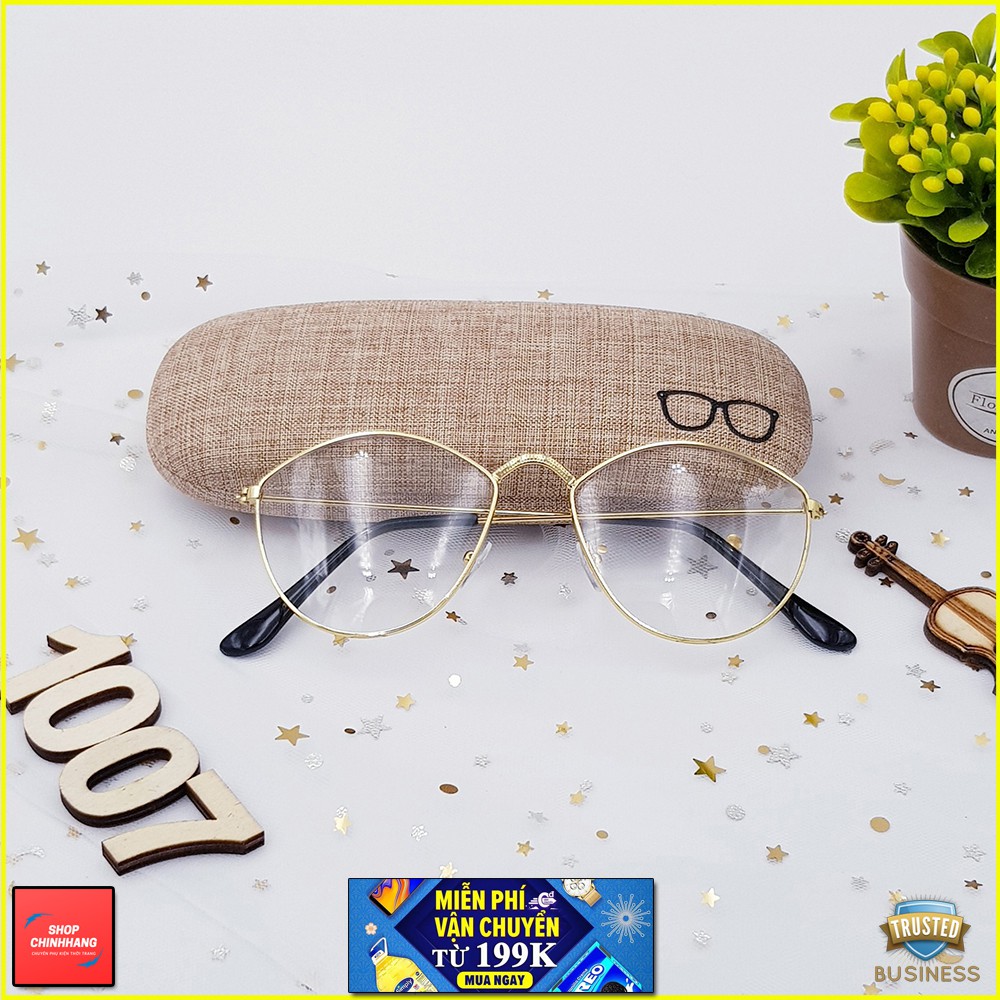 KÍNH MÁT NỮ GỌNG XI GIẢ CẬN FORM BẦU CAO CẤP 1560 SH1007 | BigBuy360 - bigbuy360.vn