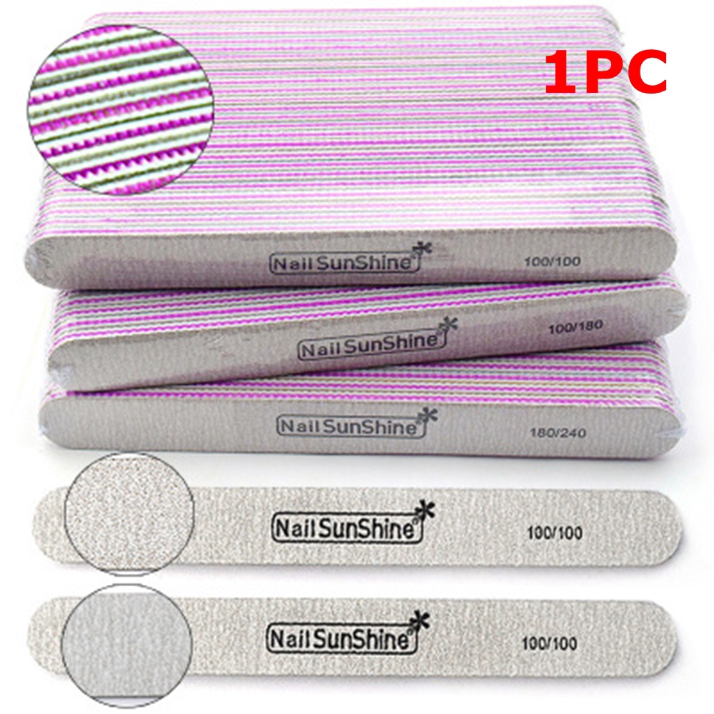 [Hàng mới về] Dũa móng tay 2 mặt thiết kế nhỏ gọn tiện lợi chuyên nghiệp chất lượng cao