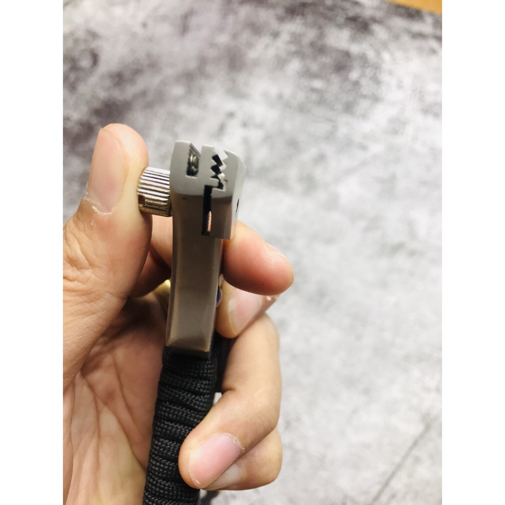 Ná Cao Su Mắt Quỷ - Mặt Quỷ Inox 304 Quấn Dây Chuông Nguyên Khối  chính hãng docau