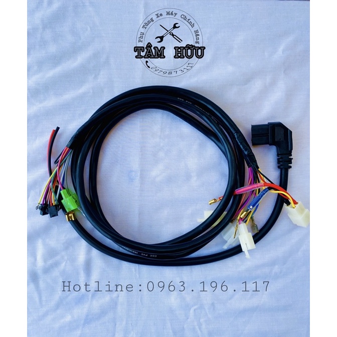< GIÁ RẺ NHẤT SHOPEE > Dây Điện Tổng Dây Điện Sườn Xe Xạp Điện TẶNG KÈM DÂY NGUỒN GIẮC VUÔNG
