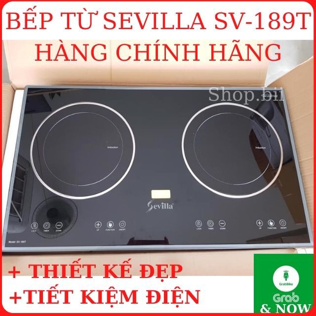 Bếp từ Sevilla SV-189T - Bếp Từ Đôi Giá Rẻ Hàng Nhập Khẩu Nguyên Chiếc Chất Lượng Cao Giá Rẻ Tại Hà Nội.