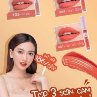Son Tơ LUA 4D Hàn Quốc [ Đủ 10 màu] MUA 2 TẶNG 1
