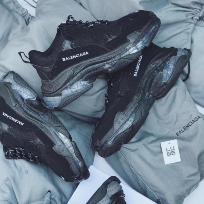 Giày Balenciaga Triple S All Black ax ' / j | BigBuy360 - bigbuy360.vn