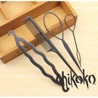Set 4 Dụng Cụ Tạo Kiểu Tóc