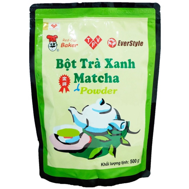 Bột Matcha Đài Loan Everstyle 500gr