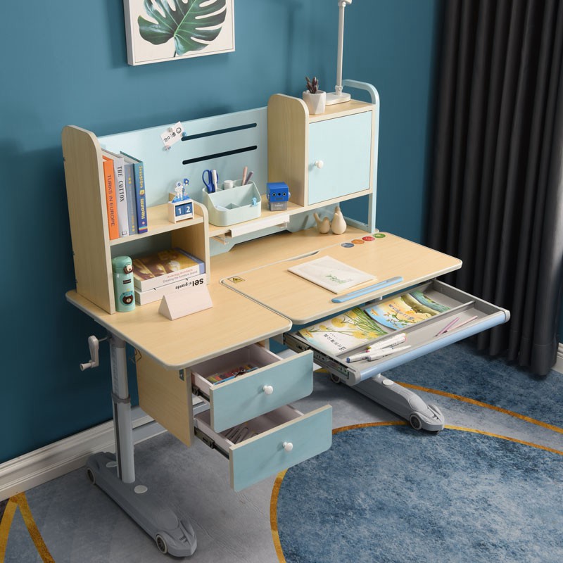 Bàn Học Thông Minh Chống Gù Chống Cận DISNEY 1206 (cốt gỗ tự nhiên) phù hợp 4-18 tuổi | BigBuy360 - bigbuy360.vn