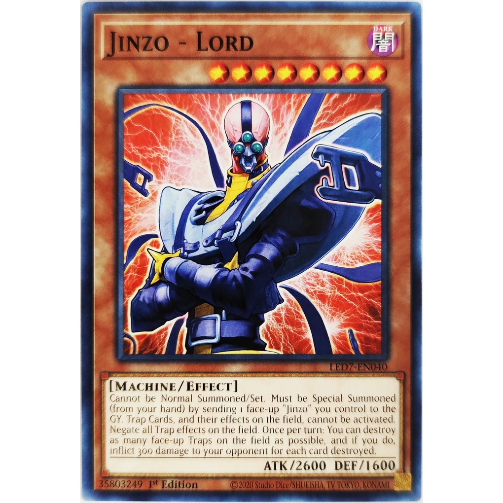 [Thẻ Yugioh] Jinzo - Lord |EN| Common