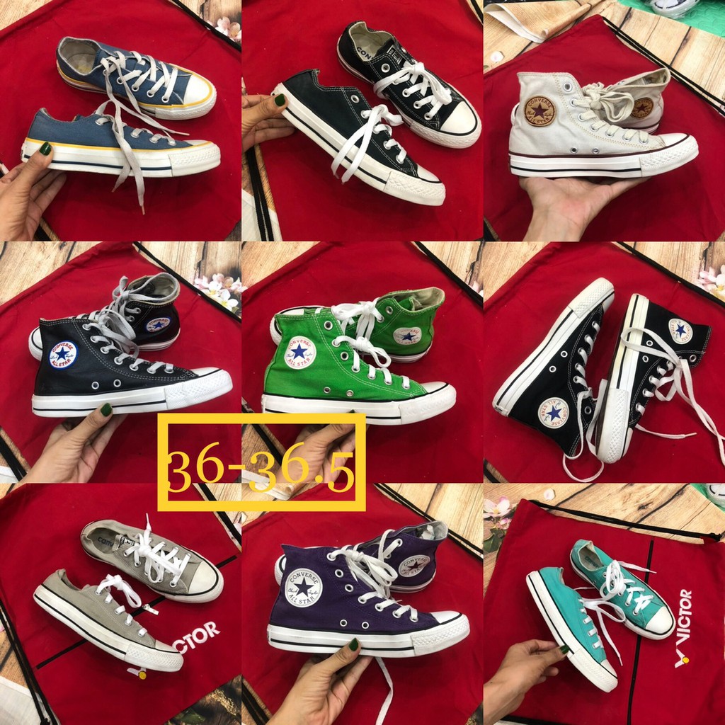size 35 Giày convers 2hand 😘FREESHIP😘Chính hãng giá rẻ