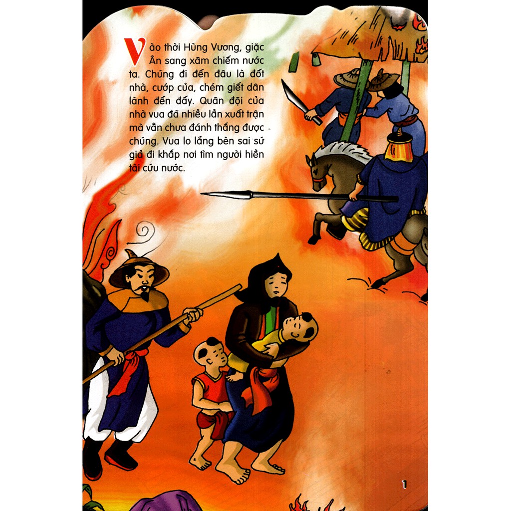 Sách - Truyện Cổ Tích Việt Nam Dành Cho Thiếu Nhi - Thánh Gióng | BigBuy360 - bigbuy360.vn