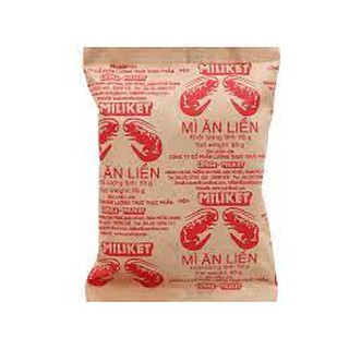 MÌ GIẤY MILIKET 4 TÔM GÓI 80G