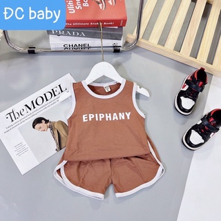 bộ ba lỗ cotton cho bé