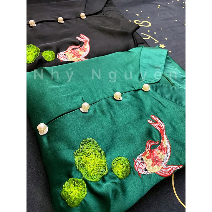 MẪU CÁ MÀU XANH RÊU [HÌNH THẬT KHÁCH ĐÃ MUA MẶC]