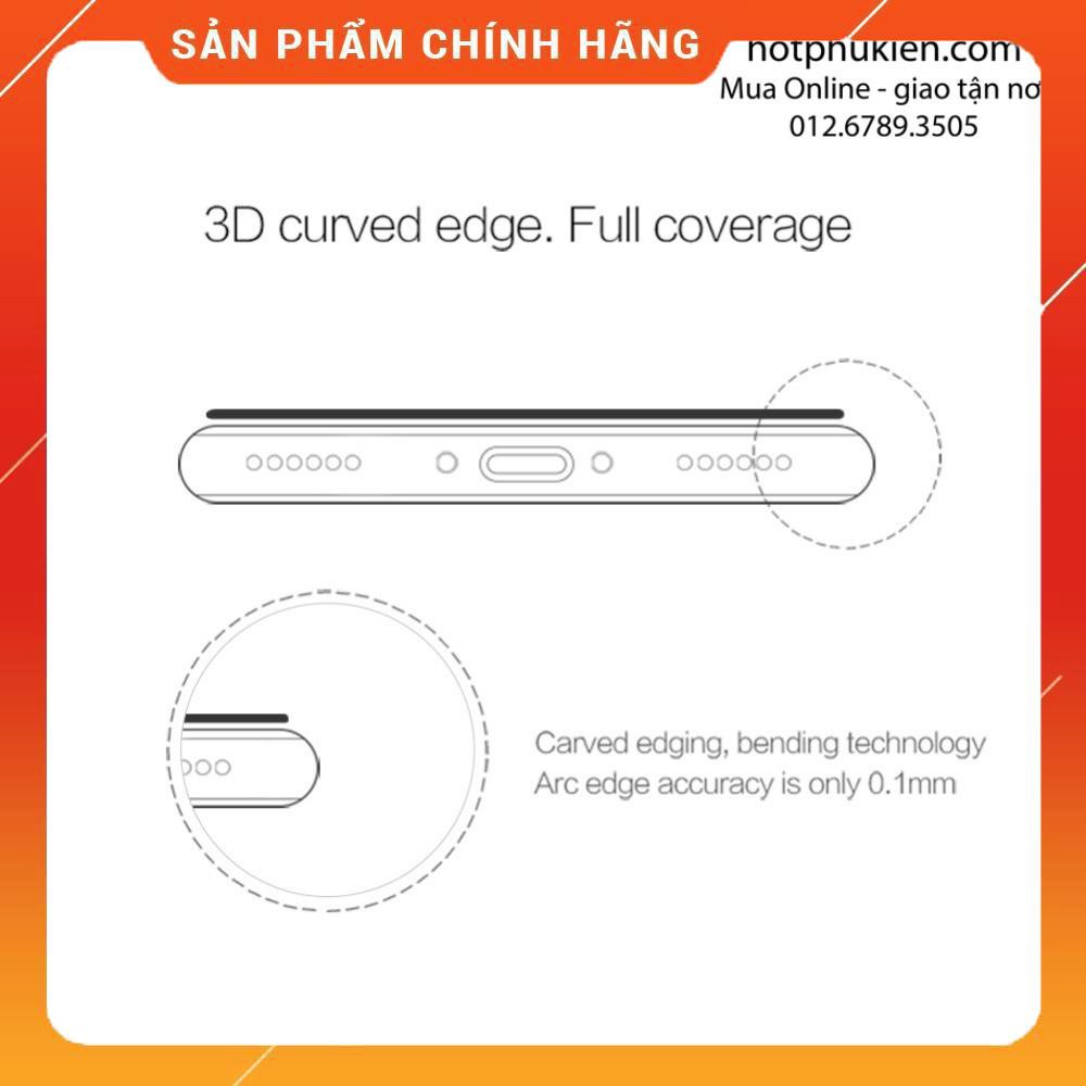 Miếng dán cường lực full màn hình 3D iPhone X chính hãng Nillkin Cp + Max chống vân tay chống bám nước chống chói