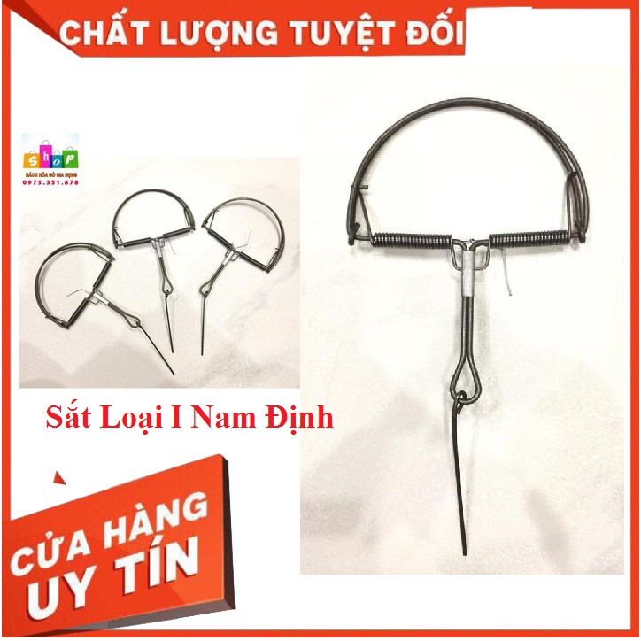 {Sắt loại 1 Nam Định}Bẫy chuột hình bán nguyệt cỡ trung, cỡ đại- GIADUNG24H