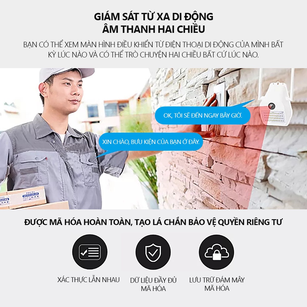 Camera Wifi Giám Sát Xiaovv By V380 D7 2MP 1080P HD Ngoài Trời Camera IP Không Dây Nhìn Ban Đêm Máy Ảnh Camera An Ninh