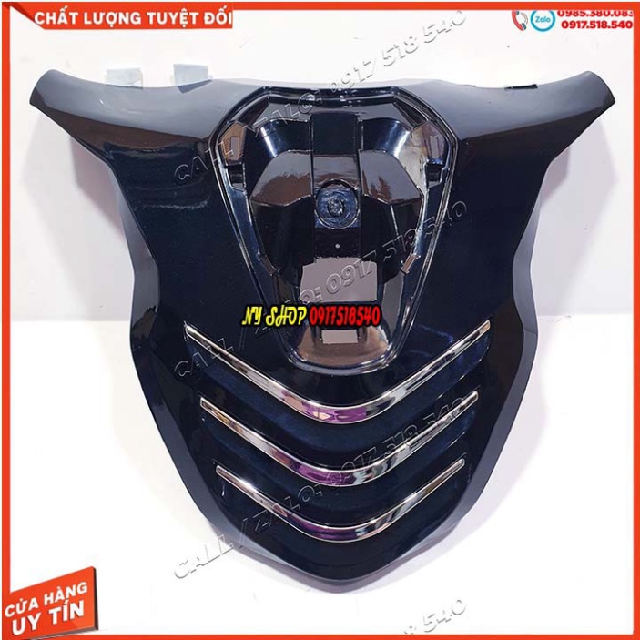 MẶT NẠ SH 2020 - Sh 2021 - SH 2022 KIỂU 3 SỌC XI HÀNG MOTORAART NHỰA ABS CAO CẤP