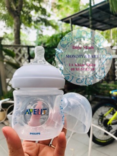 (CHÍNH HÃNG) Bình sữa Avent Natural 125ml núm xoắn