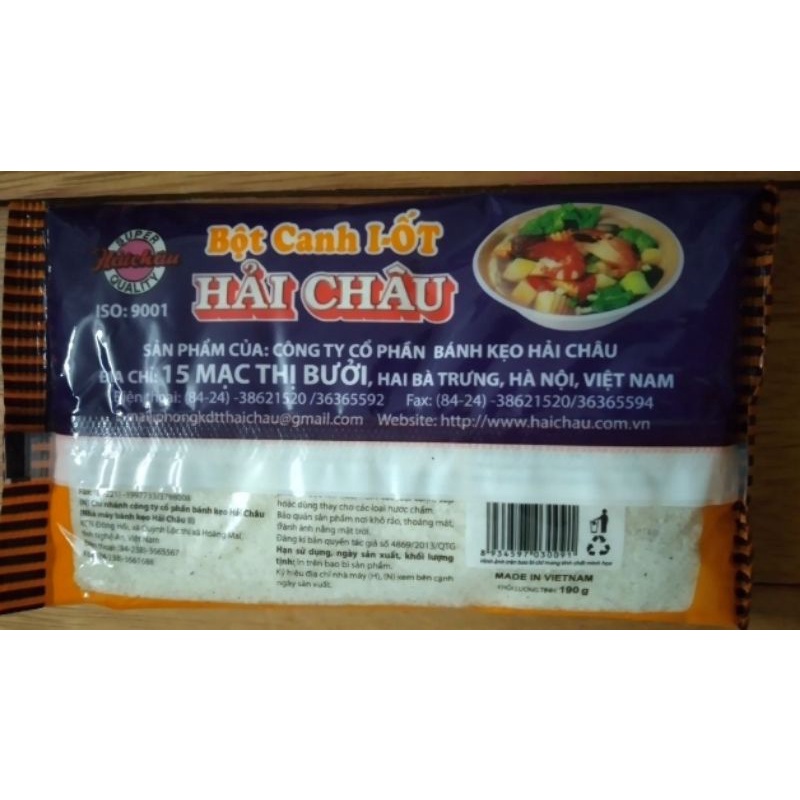 Bột canh i-ốt Hải Châu gói 190g