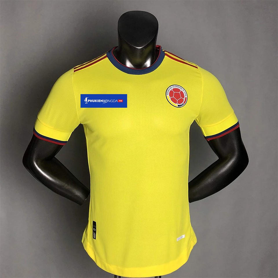 Áo đội tuyển Colombia 2021 vàng, áo Colombia vàng sân nhà 2021-2022 SF ❝Thái Lan❞